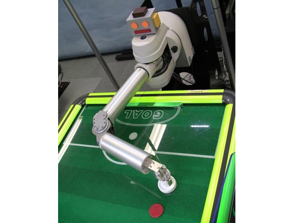 air hockey robot An Air Hockey playing Robot that will give you the game of your life