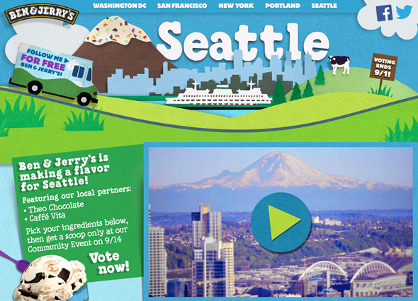 Ben & Jerry’s to create “Seattle Flavor” ice cream after the great city ben and jerrys Ben & Jerry’s to create “Seattle Flavor” ice cream after the great city